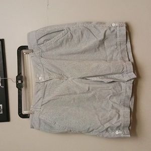 Blue striped size 16 Faded Glory shorts